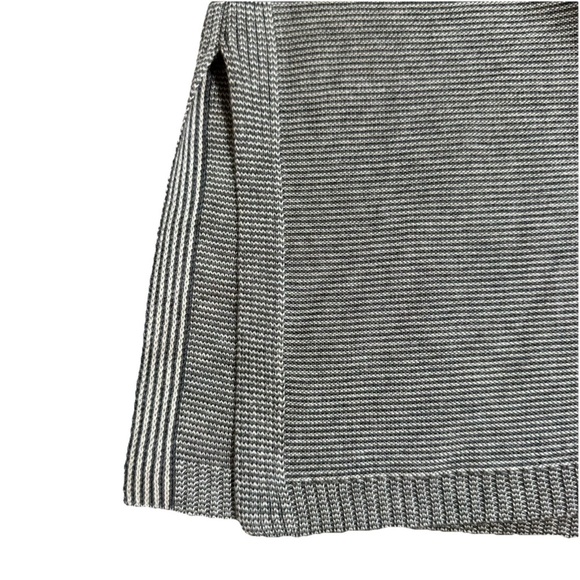 Eileen Fisher Petite Ash Grey Tunic Dress Tencel Merino Wool SZ *PP Minimalist - Picture 4 of 9